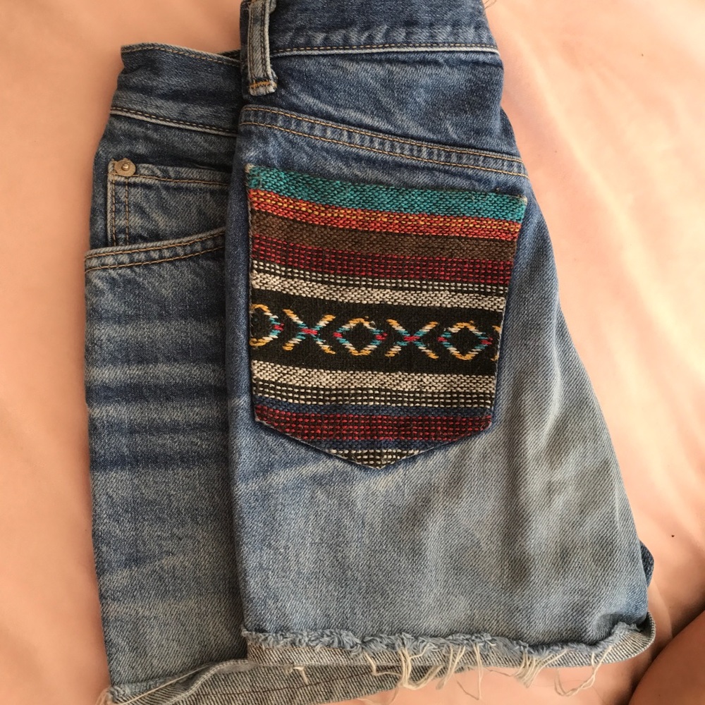 1OAK high waisted shorts